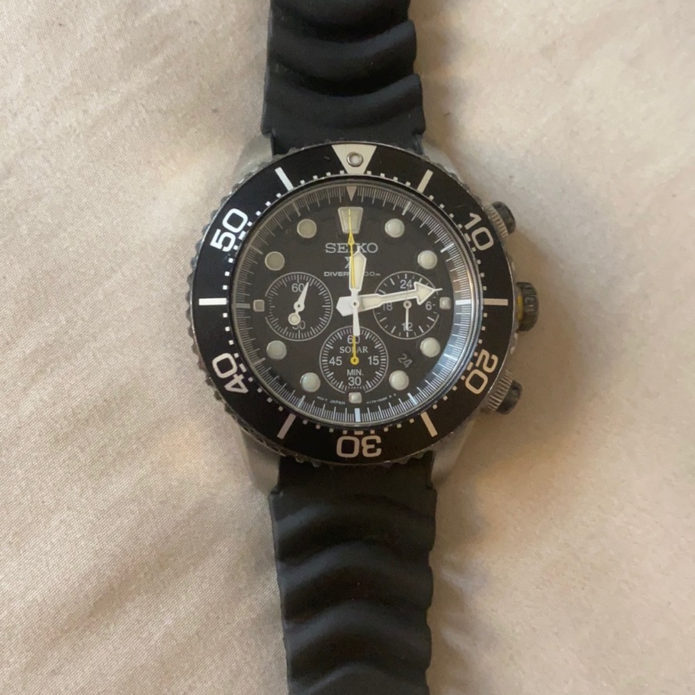Seiko Men’s Solar Dive Watch